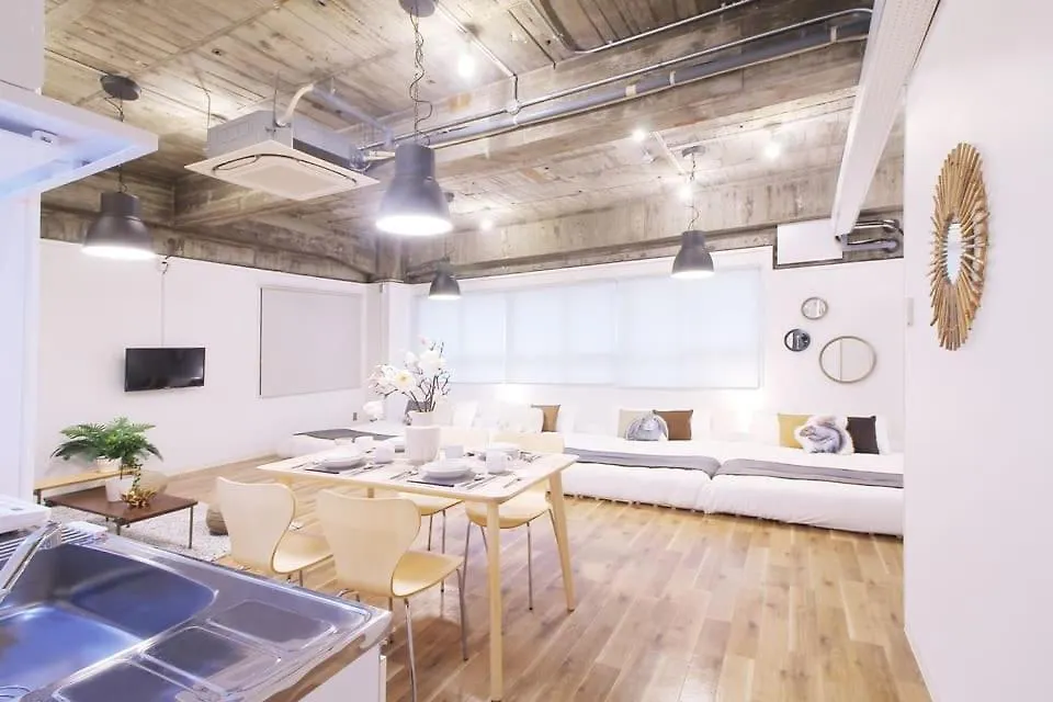 Bhotel Nikke - 1Br Apt For 10Ppl Near Hondori Shopping 広島市 アパート