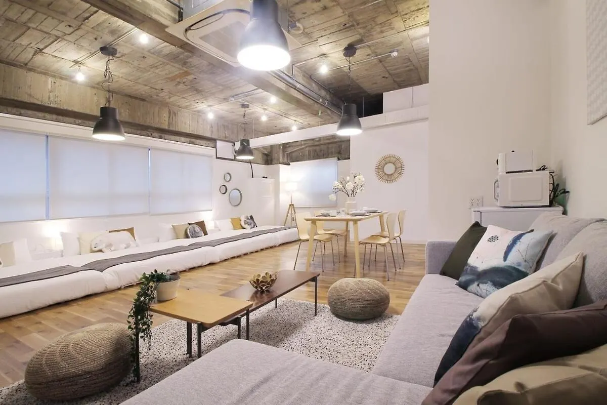 アパート Bhotel Nikke - 1Br Apt For 10Ppl Near Hondori Shopping 広島市 日本